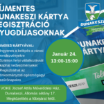 ingyenes Dunakeszi Kártya regisztráció