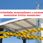 építési munkálat