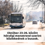 ünnepi buszmenetrend