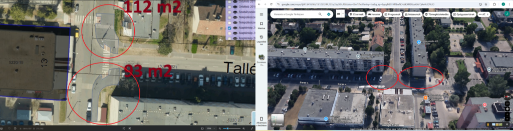 Garas-Tallér utca sarok