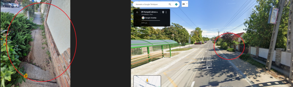 Hunyadi u. 89. környéke felújítás
