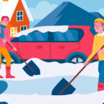 Hóesés után együtt könnyebb