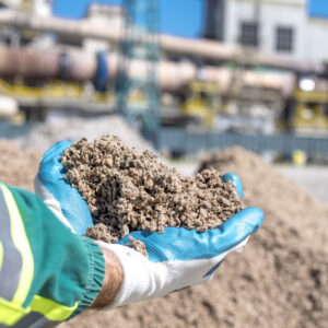 Gázvezeték-nyomvonal tisztítási munkálatok