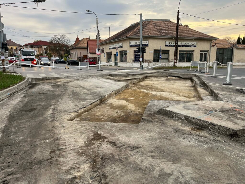 Szent István út felújítása